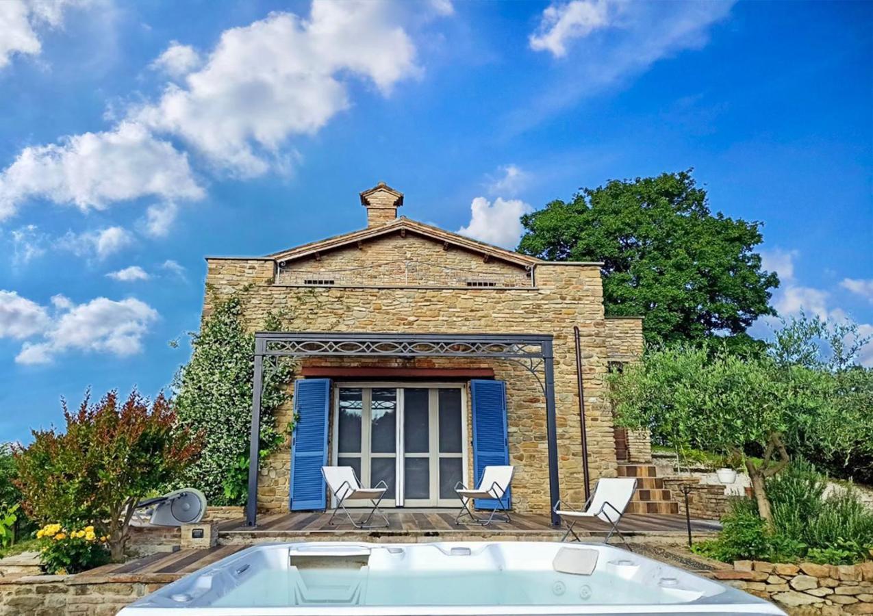 Ca' Gulino - Urbino - Villa Con Minipiscina In Borgo Antico Bagian luar foto