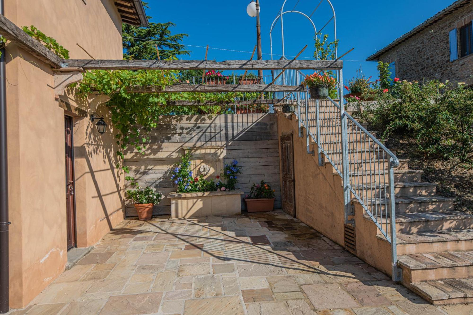 Ca' Gulino - Urbino - Villa Con Minipiscina In Borgo Antico Bagian luar foto
