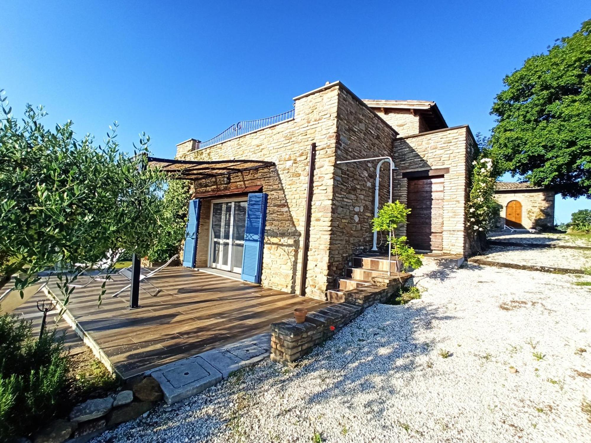 Ca' Gulino - Urbino - Villa Con Minipiscina In Borgo Antico Bagian luar foto